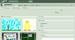 Desktop Screenshot of clubpenguin2.deviantart.com