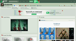 Desktop Screenshot of alfredparedes.deviantart.com