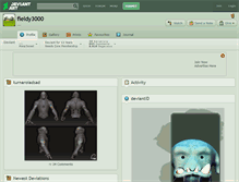 Tablet Screenshot of fieldy3000.deviantart.com