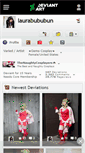 Mobile Screenshot of laurabububun.deviantart.com