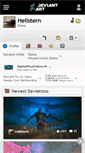 Mobile Screenshot of hellstern.deviantart.com
