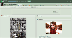 Desktop Screenshot of jack-the-pmpkn-queen.deviantart.com