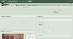 Desktop Screenshot of macarion.deviantart.com