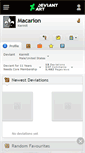 Mobile Screenshot of macarion.deviantart.com