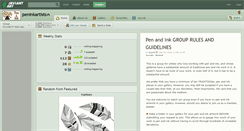 Desktop Screenshot of peninkartists.deviantart.com