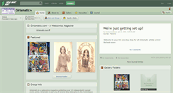 Desktop Screenshot of girlamatic.deviantart.com