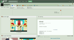 Desktop Screenshot of nicklessy.deviantart.com