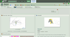Desktop Screenshot of draconet.deviantart.com