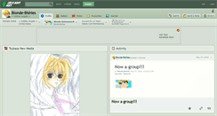 Desktop Screenshot of blonde-bishies.deviantart.com