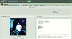 Desktop Screenshot of krd1st.deviantart.com