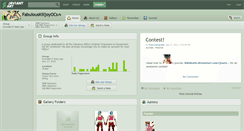 Desktop Screenshot of fabulouskilljoyocs.deviantart.com
