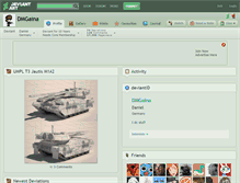 Tablet Screenshot of dmgaina.deviantart.com