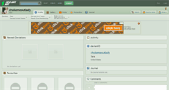 Desktop Screenshot of chokemeoutlady.deviantart.com