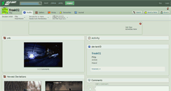 Desktop Screenshot of freak02.deviantart.com