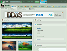 Tablet Screenshot of aibhlin.deviantart.com