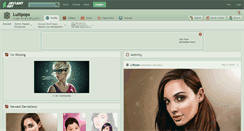 Desktop Screenshot of lullipops.deviantart.com
