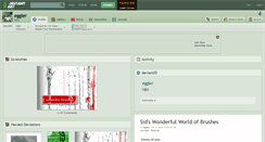 Desktop Screenshot of eggler.deviantart.com