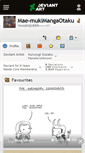 Mobile Screenshot of mae-mukimangaotaku.deviantart.com