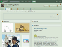 Tablet Screenshot of mae-mukimangaotaku.deviantart.com