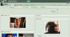 Desktop Screenshot of dragstor.deviantart.com