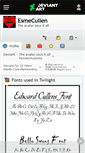 Mobile Screenshot of esmecullen.deviantart.com