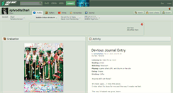 Desktop Screenshot of aphroditeshari.deviantart.com