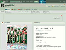 Tablet Screenshot of aphroditeshari.deviantart.com