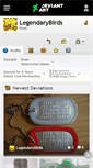 Mobile Screenshot of legendarybirds.deviantart.com