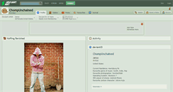 Desktop Screenshot of chompunchained.deviantart.com