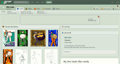 Desktop Screenshot of nin-man.deviantart.com