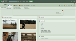 Desktop Screenshot of fack.deviantart.com