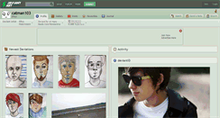 Desktop Screenshot of catman103.deviantart.com