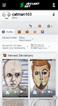 Mobile Screenshot of catman103.deviantart.com