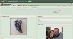 Desktop Screenshot of golemstudio.deviantart.com