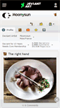 Mobile Screenshot of moonysun.deviantart.com