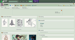 Desktop Screenshot of miragia.deviantart.com