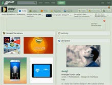 Tablet Screenshot of desig9.deviantart.com