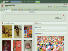 Tablet Screenshot of boognish2009.deviantart.com
