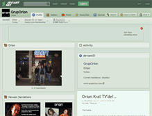 Tablet Screenshot of gruporion.deviantart.com