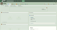 Desktop Screenshot of nivbed.deviantart.com