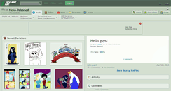 Desktop Screenshot of neko-poisoned.deviantart.com