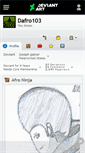 Mobile Screenshot of dafro103.deviantart.com