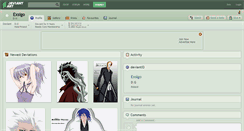 Desktop Screenshot of exsigo.deviantart.com