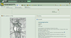 Desktop Screenshot of crazeypenguinanime.deviantart.com