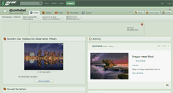 Desktop Screenshot of djzontheball.deviantart.com