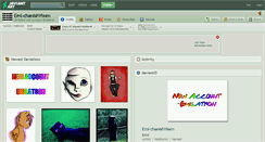 Desktop Screenshot of emi-chanishvixen.deviantart.com