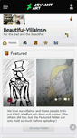 Mobile Screenshot of beautiful-villains.deviantart.com