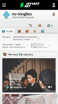 Mobile Screenshot of mr-kingdes.deviantart.com