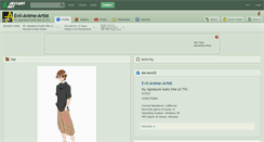 Desktop Screenshot of evil-anime-artist.deviantart.com