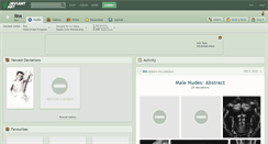 Desktop Screenshot of ilnx.deviantart.com